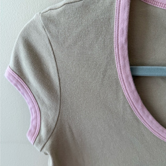 GAP y2K babydoll ringer t shirt size Medium - Picture 4 of 9